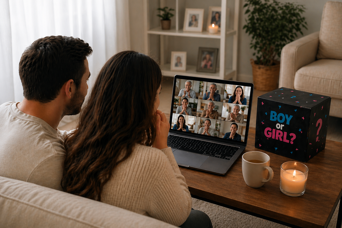 How to Do a Long-Distance Gender Reveal So Family Who Can’t Be There Still Feel Part of It