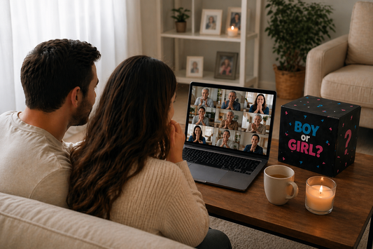 How to Do a Long-Distance Gender Reveal So Family Who Can’t Be There Still Feel Part of It