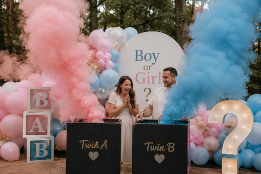 Twin Gender Reveal Ideas — How to Announce Two Babies at Once