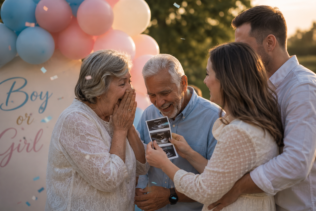 How to Include Grandparents in the Gender Reveal in a Way That Feels Meaningful