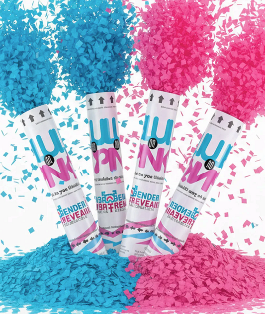 Gender Reveal Confetti Cannons