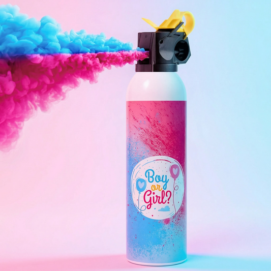 Gender Reveal Fire Extinguisher