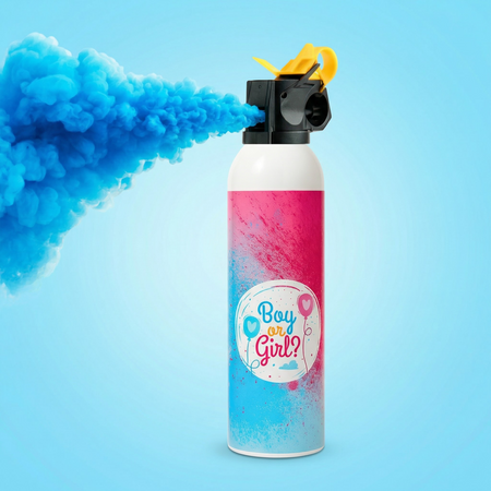 Gender Reveal Fire Extinguisher