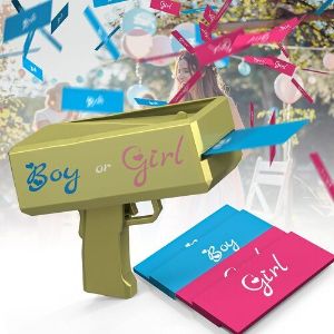 Gender Reveal Cash Blaster