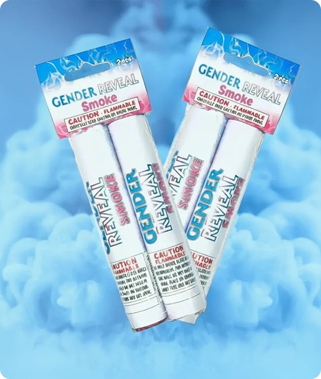 Gender Reveal Smoke Bombs