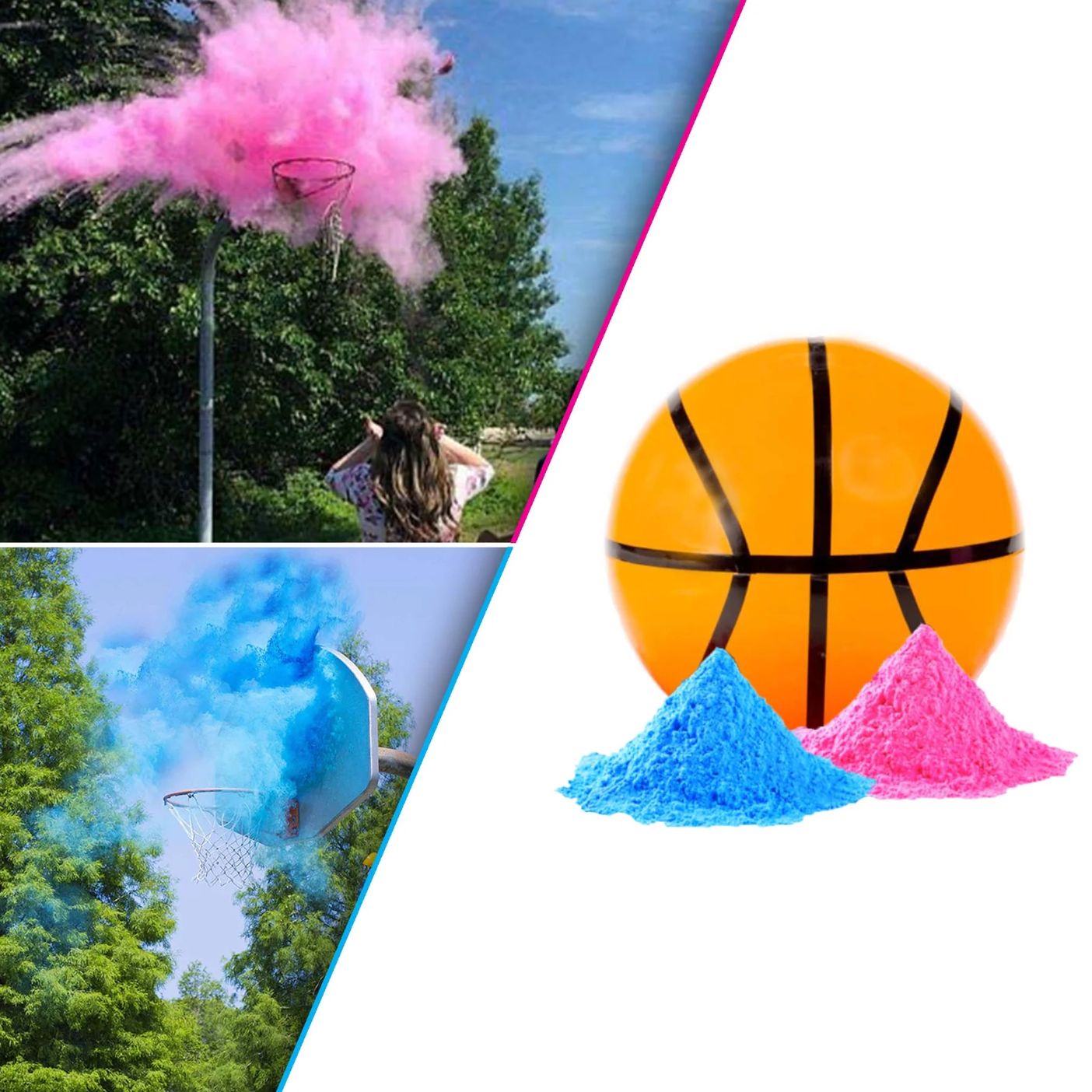 Gender Reveal Basketball