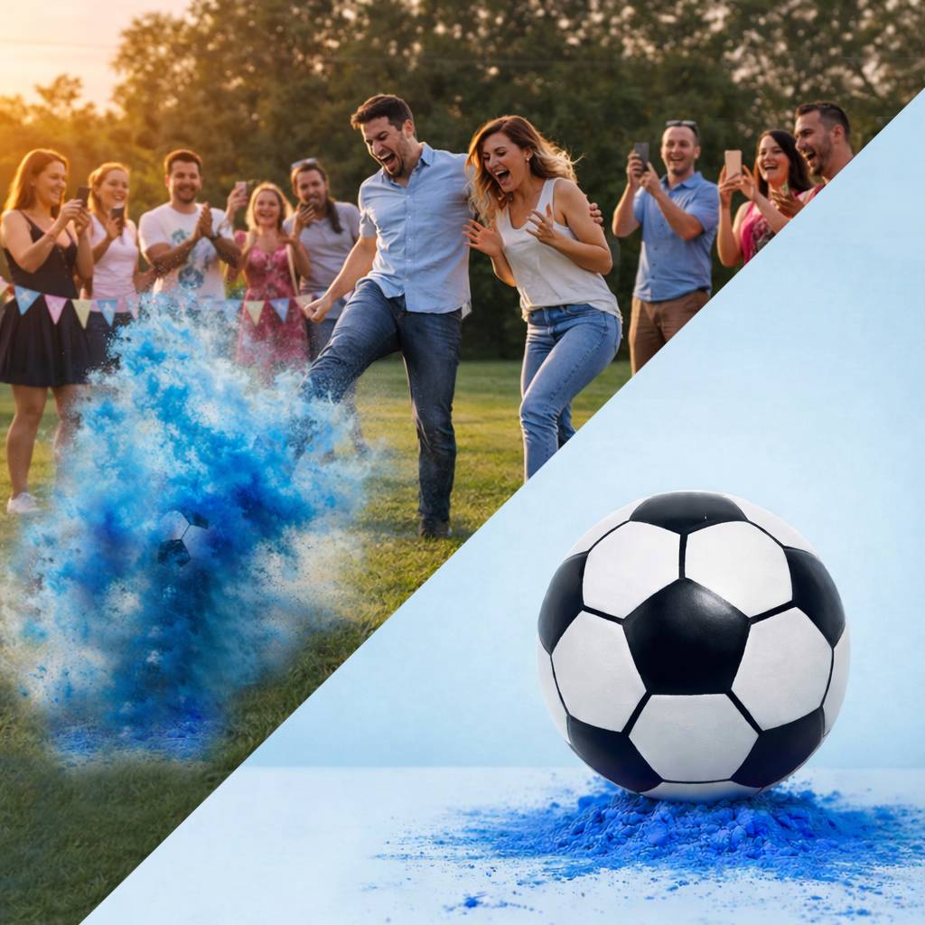 Gender Reveal Soccer Ball
