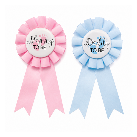 Gender Reveal Team Badge