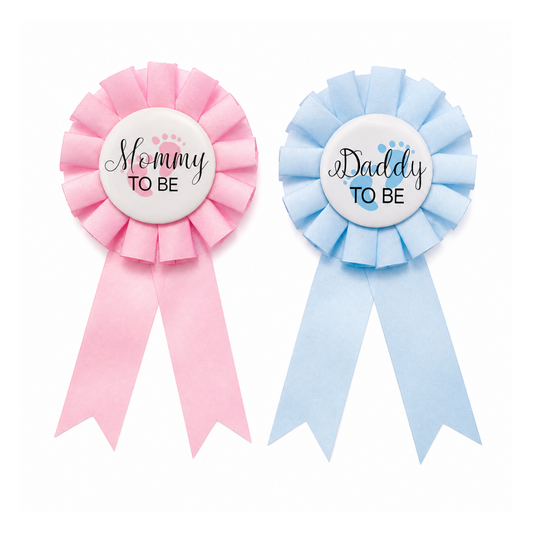 Gender Reveal Team Badge