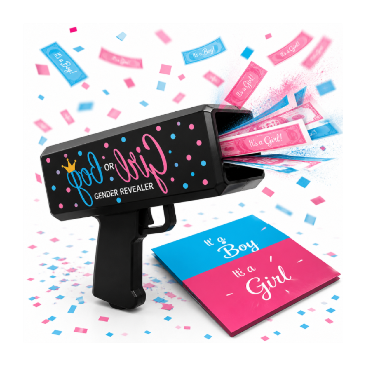 Gender Reveal Money Spray Gun